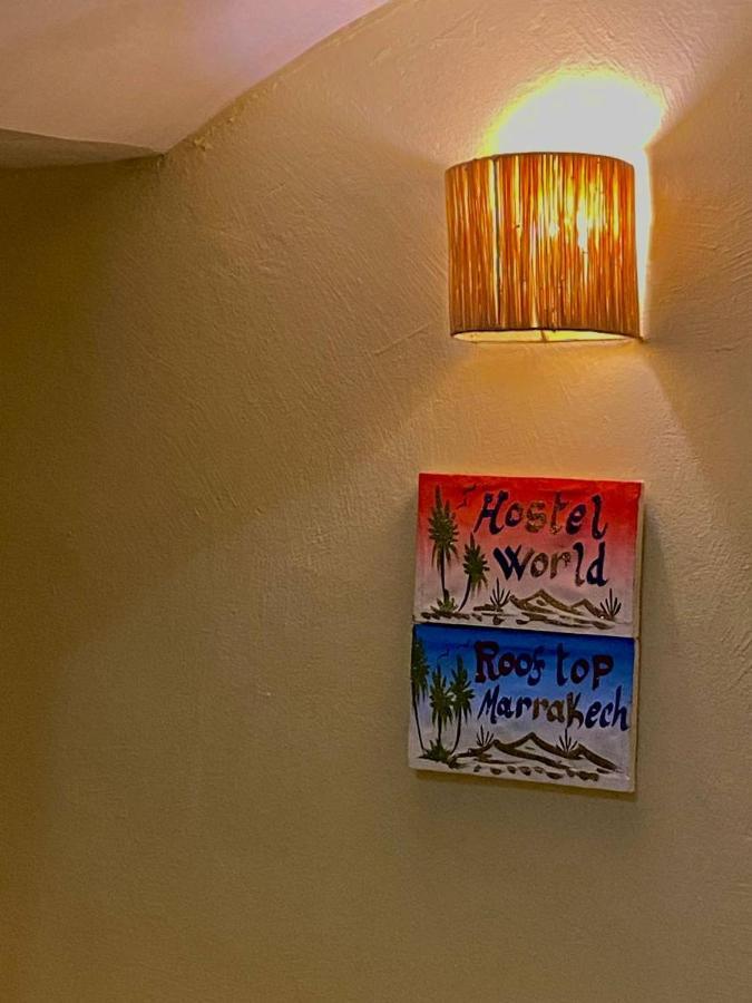 Hostel World Rooftop Marrakech Маракеш Екстериор снимка